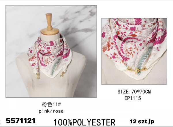 Chuska damska Roz Standard, Mix kolor Paczka 12 szt